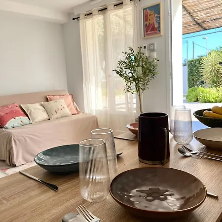 Apartament Joli Prive Jardin A 10min Des Plages *